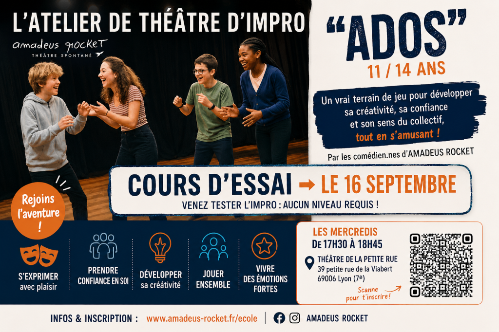 Cour impro - Ados - Lyon