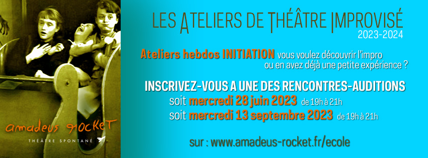 atelier improvisation théâtre 2023
